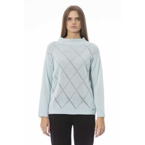 Baldinini Trend Light Blue Wool Women Women's Sweater